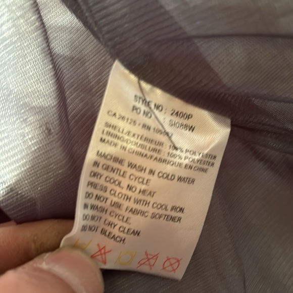 Sunice  Men’s Typhoon Zephal Golf Rain JacketFull Zip Brown Check Windbreaker Sm - Picture 7 of 7